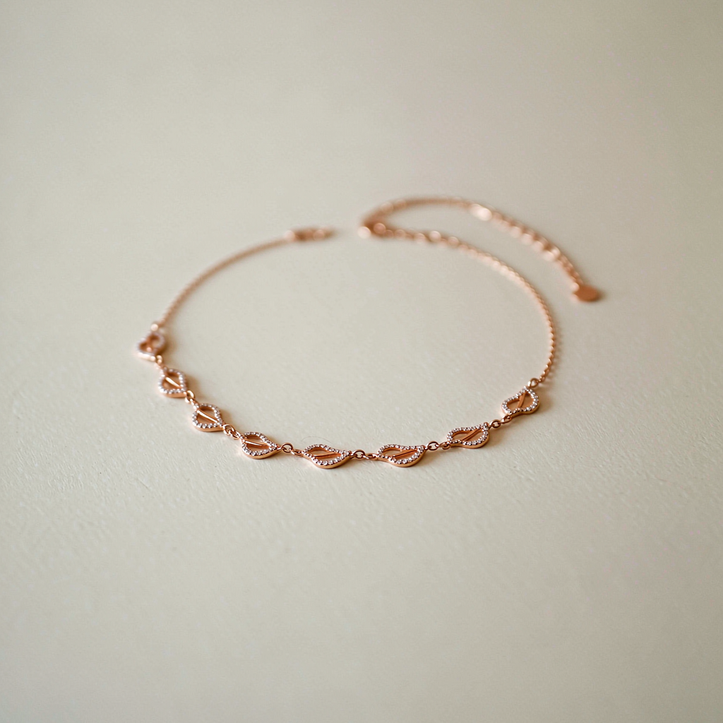 Petal Pavé Choker